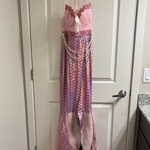 Pink and Purple Mermaid Costume